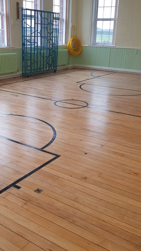 School Wood Floors Plymouth | School Wood Floor Sanding Devon | School Wood Floor Restoration Devon